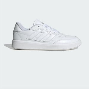 Adidas women’s white courtblock shoes.  Size 9.